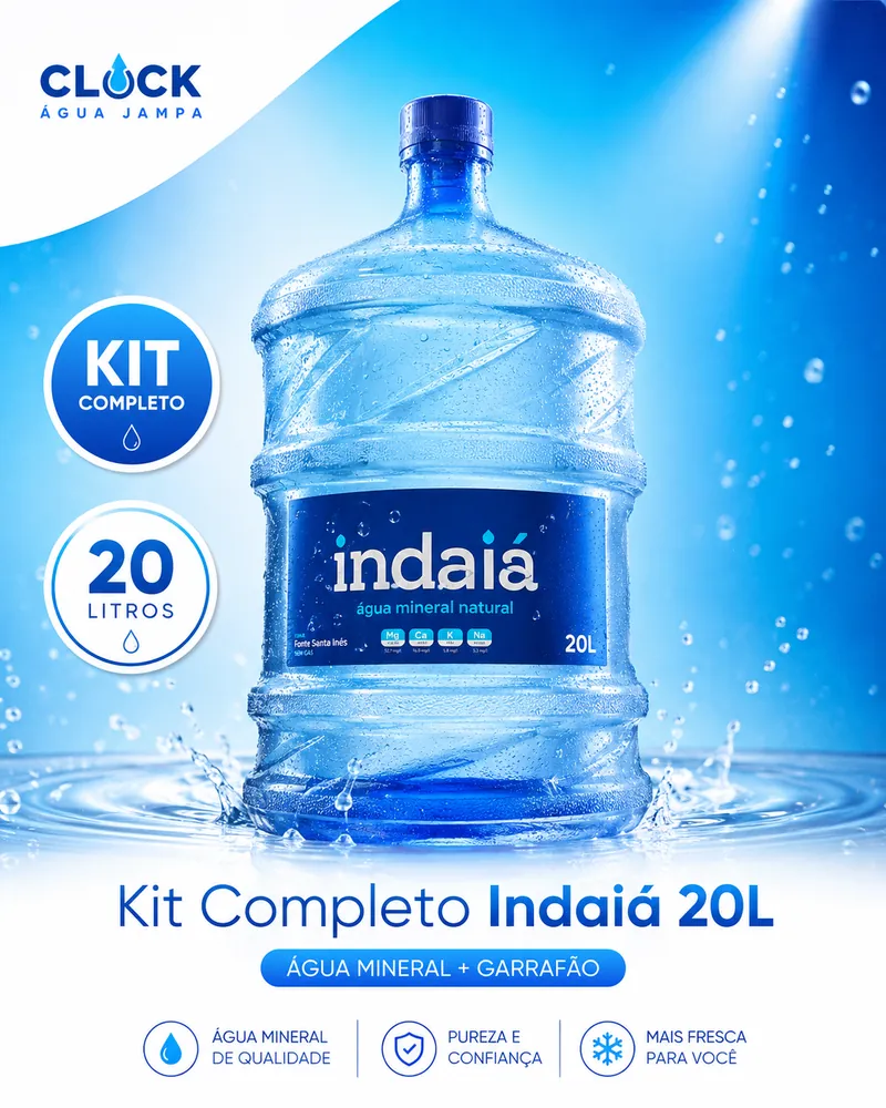 Indaiá — Galão + Água 20L